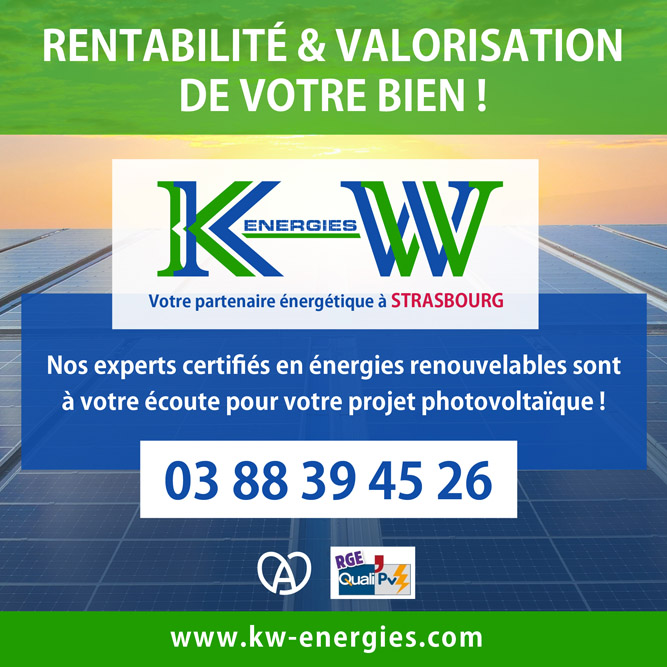 installateur local photovoltaïque à Strasbourg rge qualipv qualipac